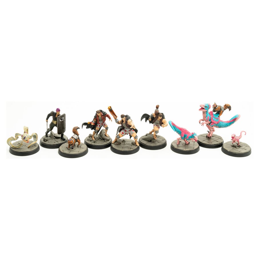 Dungeon Crawler Carl Roleplaying Game The Royal Court Miniatures Set 1 Gallery Image 3