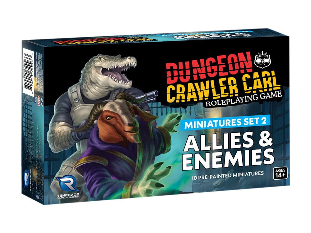 Dungeon Crawler Carl Roleplaying Game Enemies & Allies Miniatures Set 2 Gallery Image 1