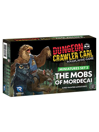 Dungeon Crawler Carl Roleplaying Game The Mobs of Mordecai Miniatures Set 3 Gallery Image 2