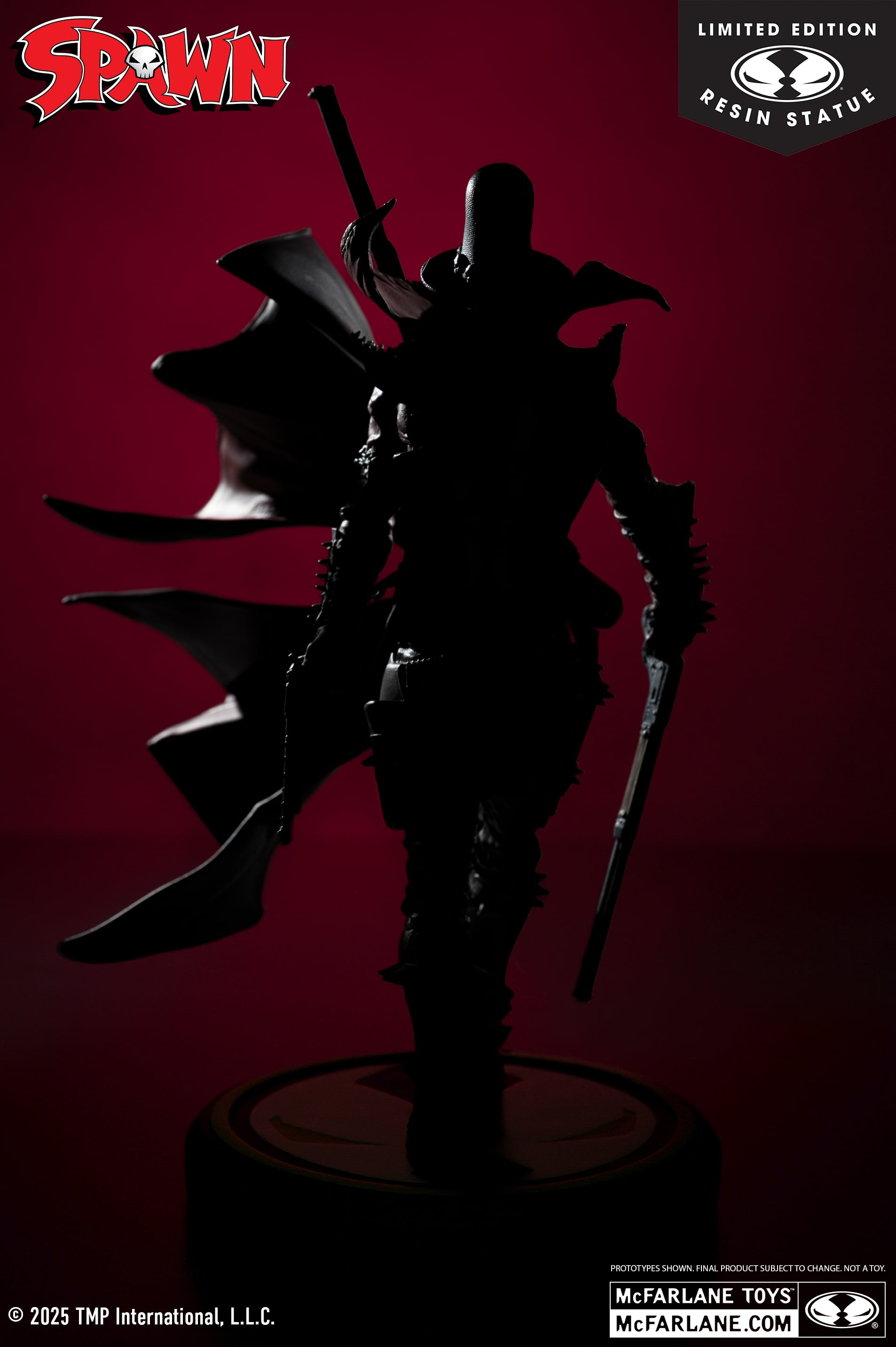 Spawn: Black, White & Red All Over Gunslinger Spawn 1/10 Scale Limited Edition Resin Statue Gallery Image 9