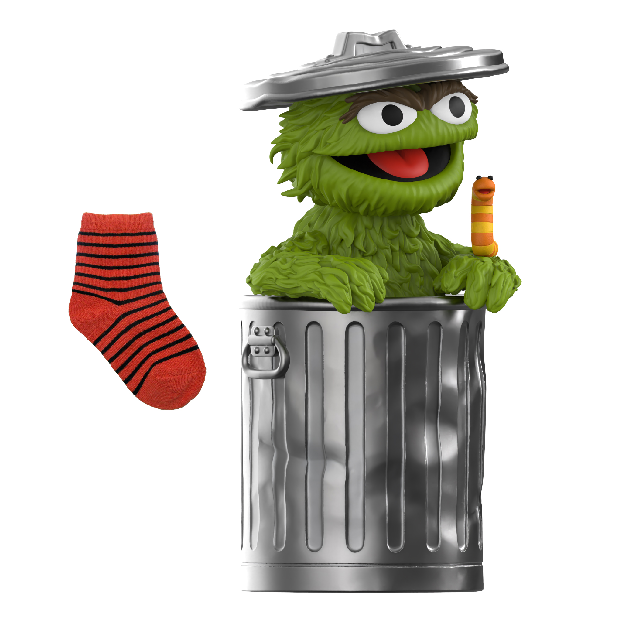 Sesame Street Supersize Oscar the Grouch Limited Edition Vinyl Figure Gallery Image 11
