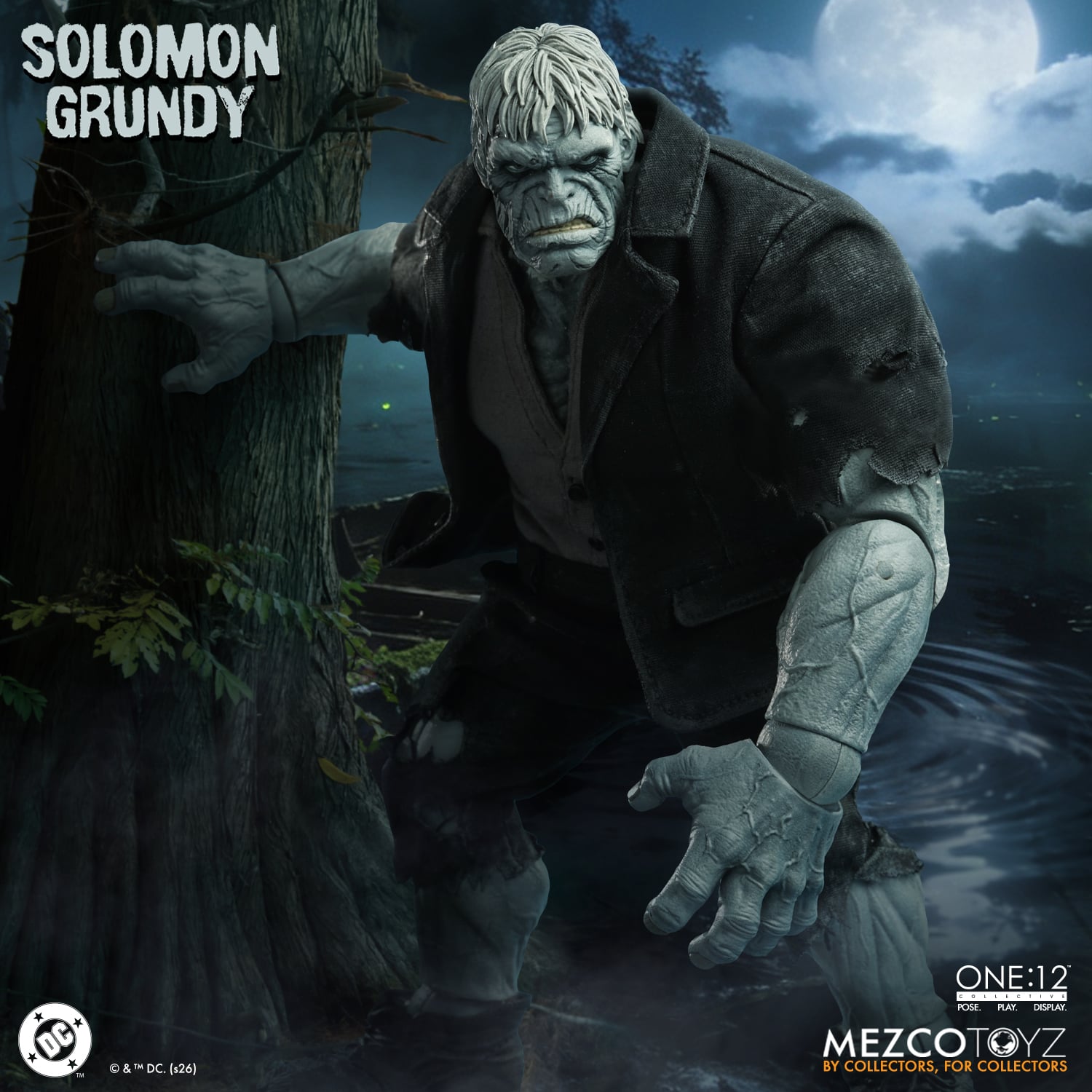 DC Comics One:12 Collective Solomon Grundy Action Figure Gallery Image 4