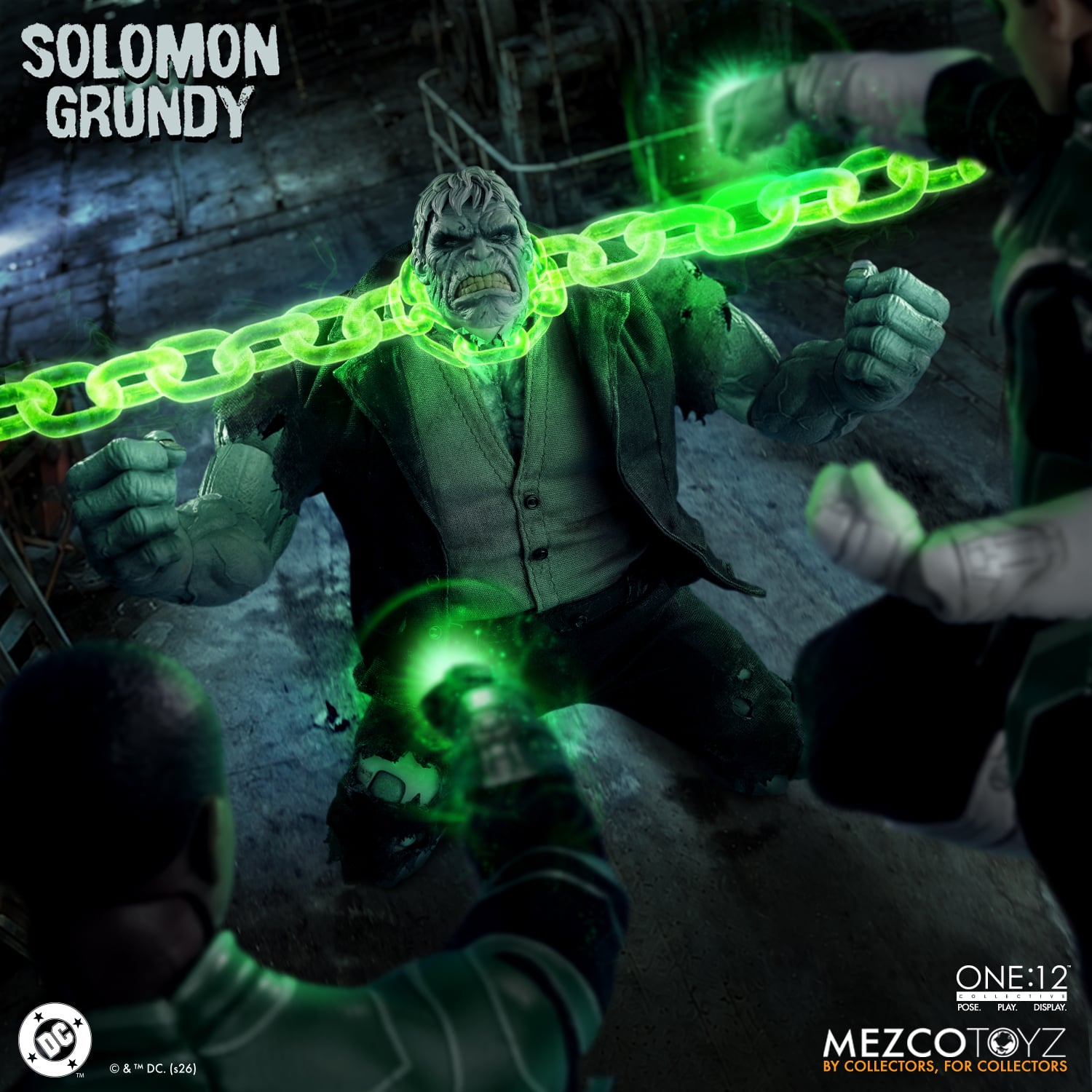 DC Comics One:12 Collective Solomon Grundy Action Figure Gallery Image 7