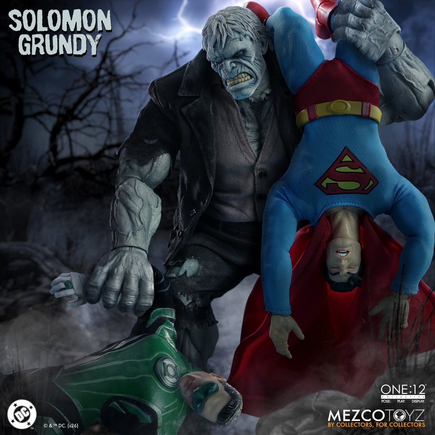 DC Comics One:12 Collective Solomon Grundy Action Figure Gallery Image 9