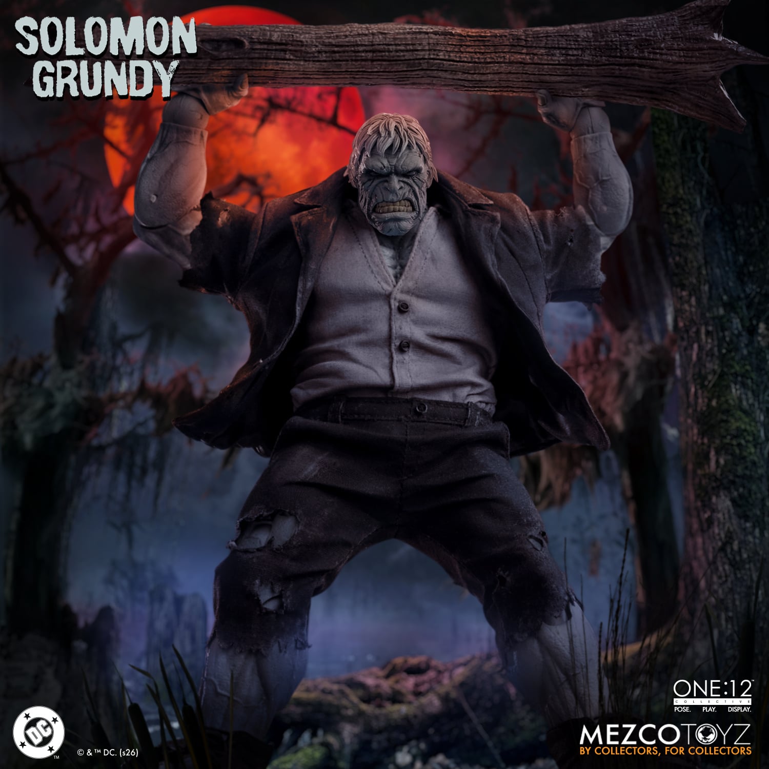 DC Comics One:12 Collective Solomon Grundy Action Figure Gallery Image 5