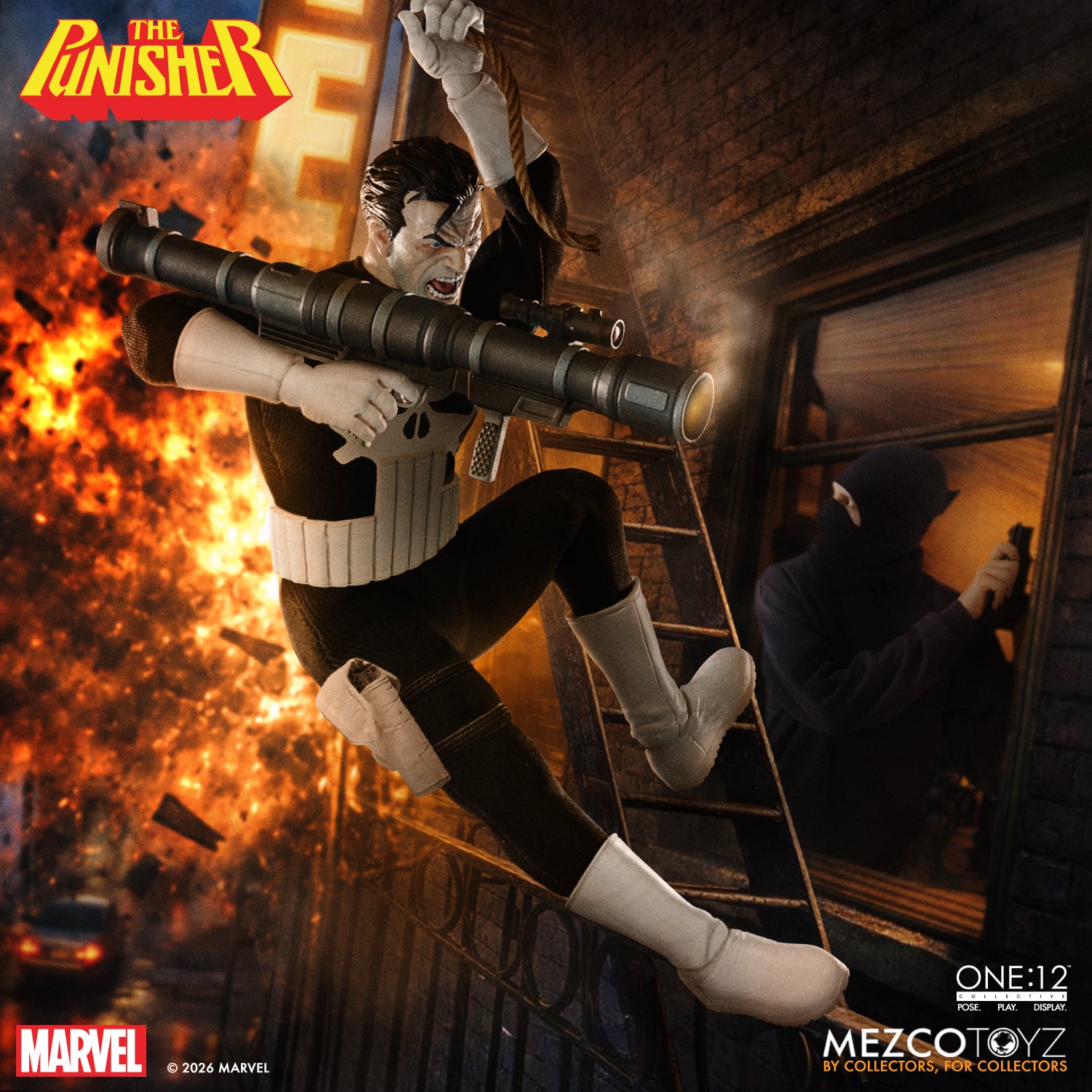 Marvel One:12 Collective The Punisher Action Figure Gallery Image 8