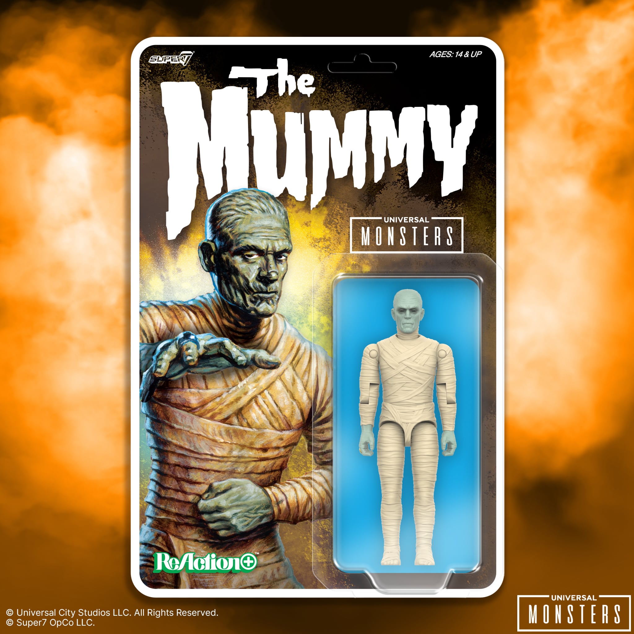 Universal Monsters ReAction+ The Mummy Action Figure Gallery Image 4