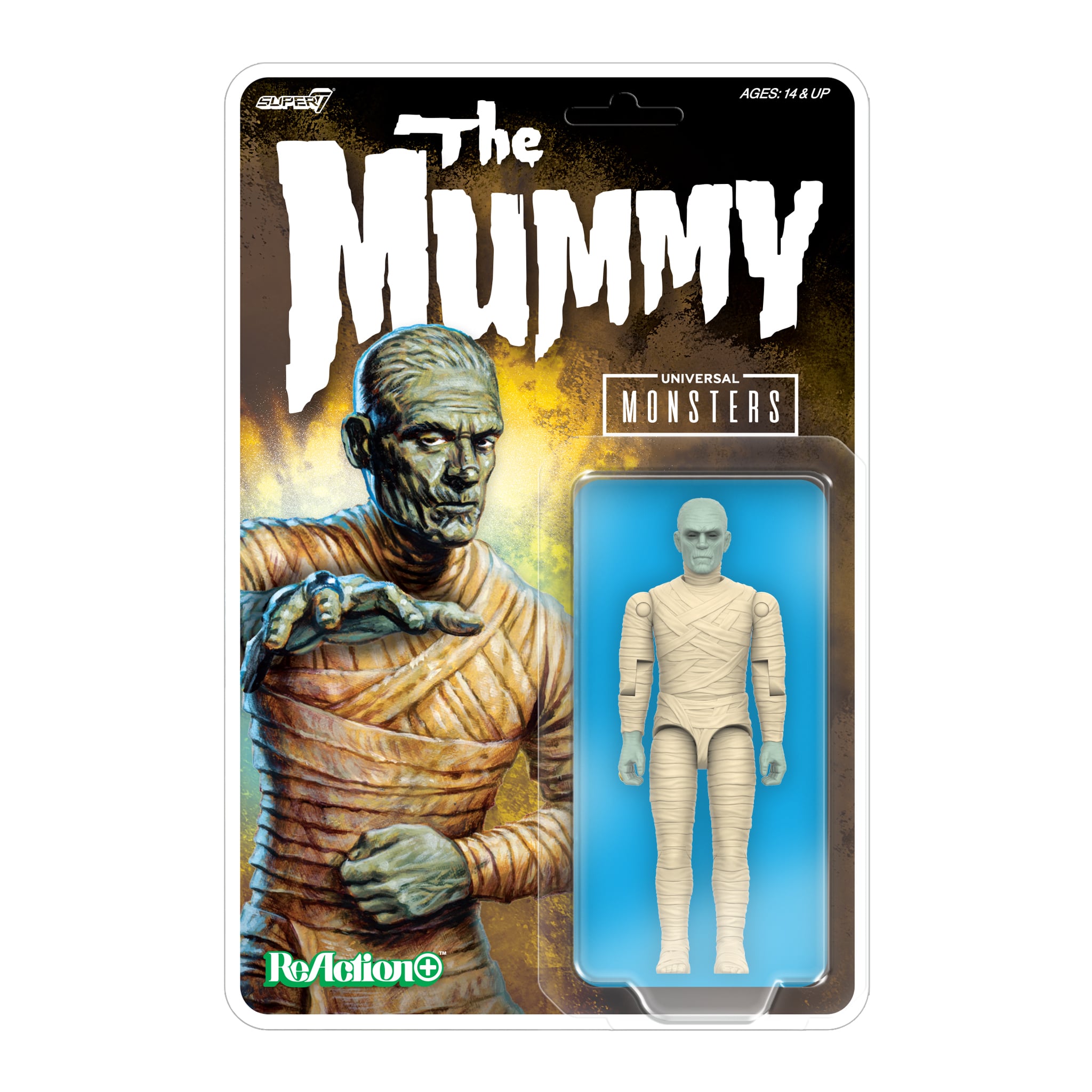 Universal Monsters ReAction+ The Mummy Action Figure Gallery Image 5