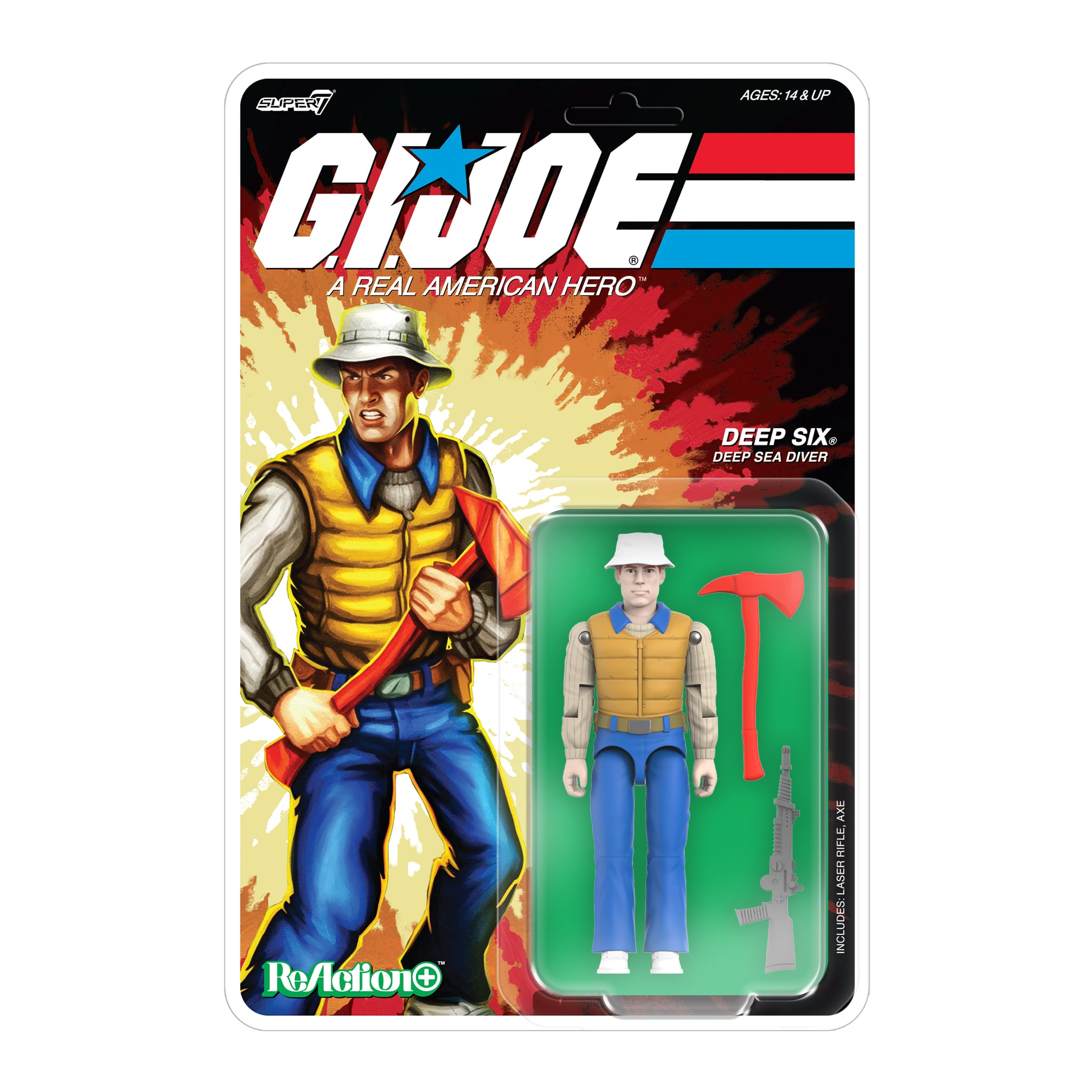 G.I. Joe ReAction+ Deep Six (Comic) Action Figure Gallery Image 4