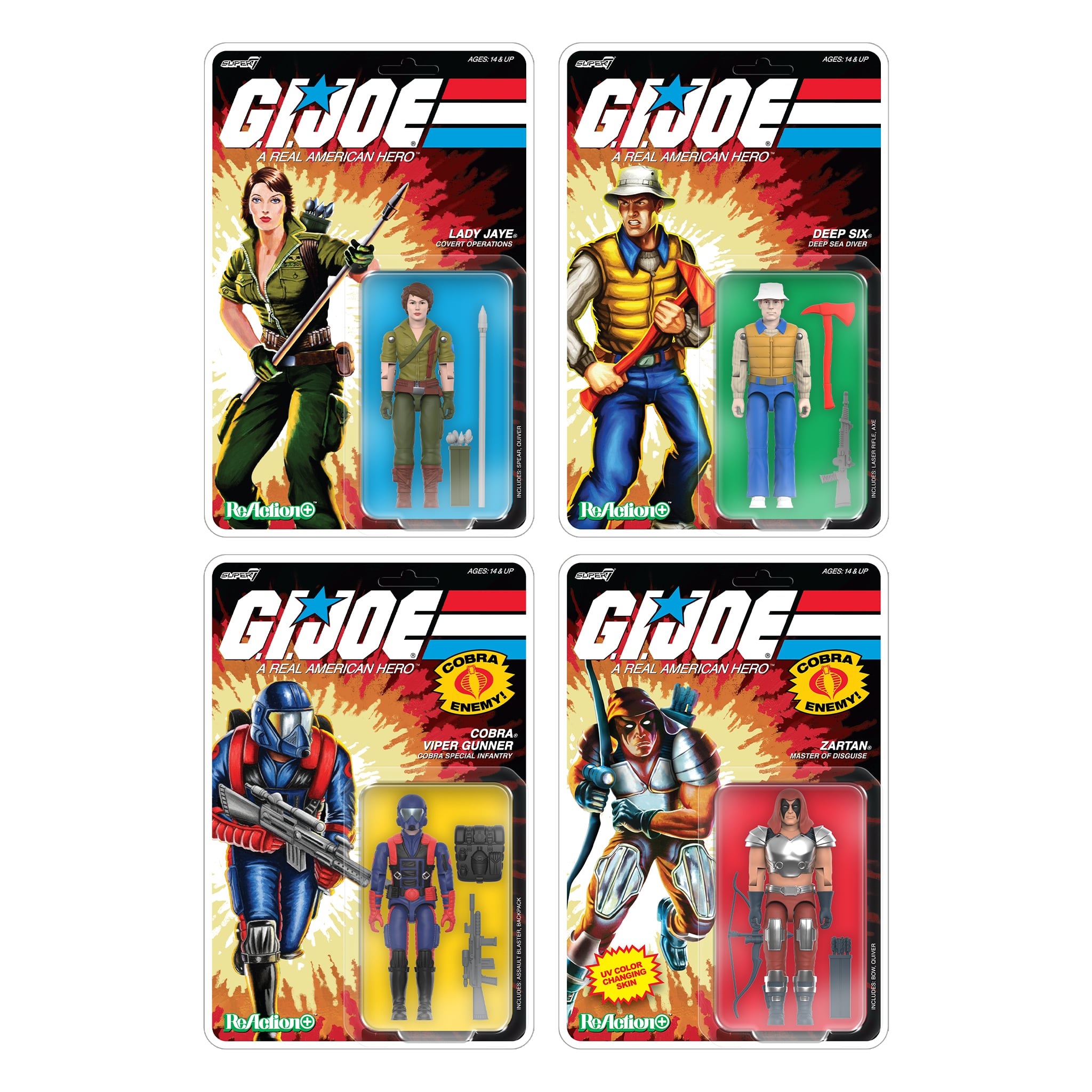 G.I. Joe ReAction+ Deep Six (Comic) Action Figure Gallery Image 6