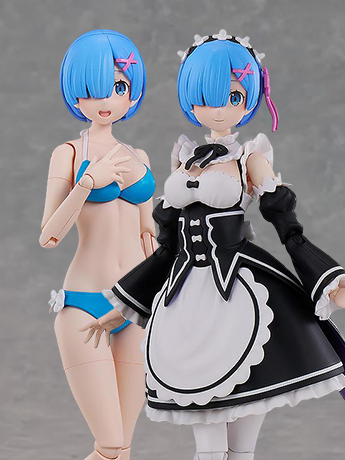 Image of Re:Zero Starting Life in Another World Kadokawa Plastic Model Series Rem (DX Ver.) Model Kit