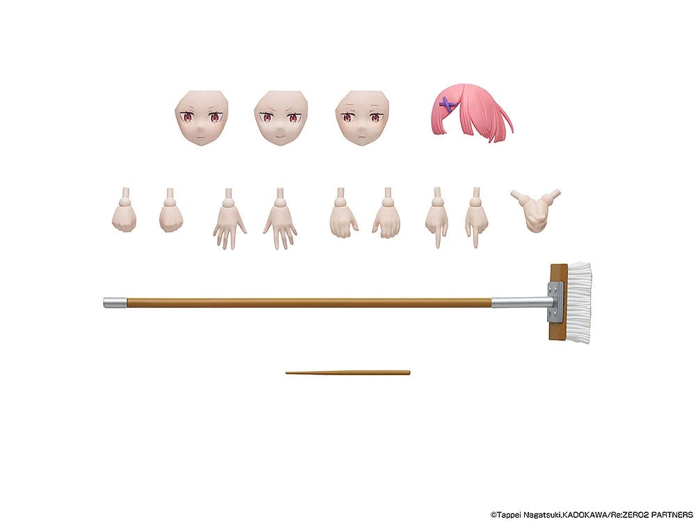 Re:Zero Starting Life in Another World Kadokawa Plastic Model Series Ram Model Kit Gallery Image 11