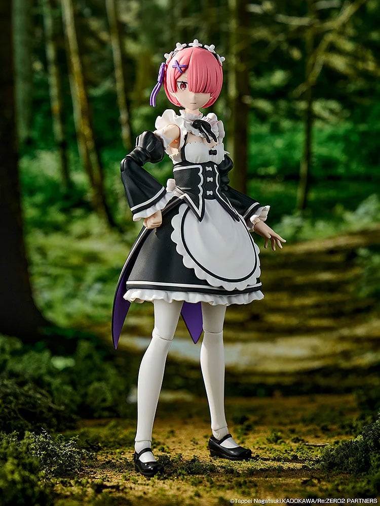 Re:Zero Starting Life in Another World Kadokawa Plastic Model Series Ram Model Kit Gallery Image 3