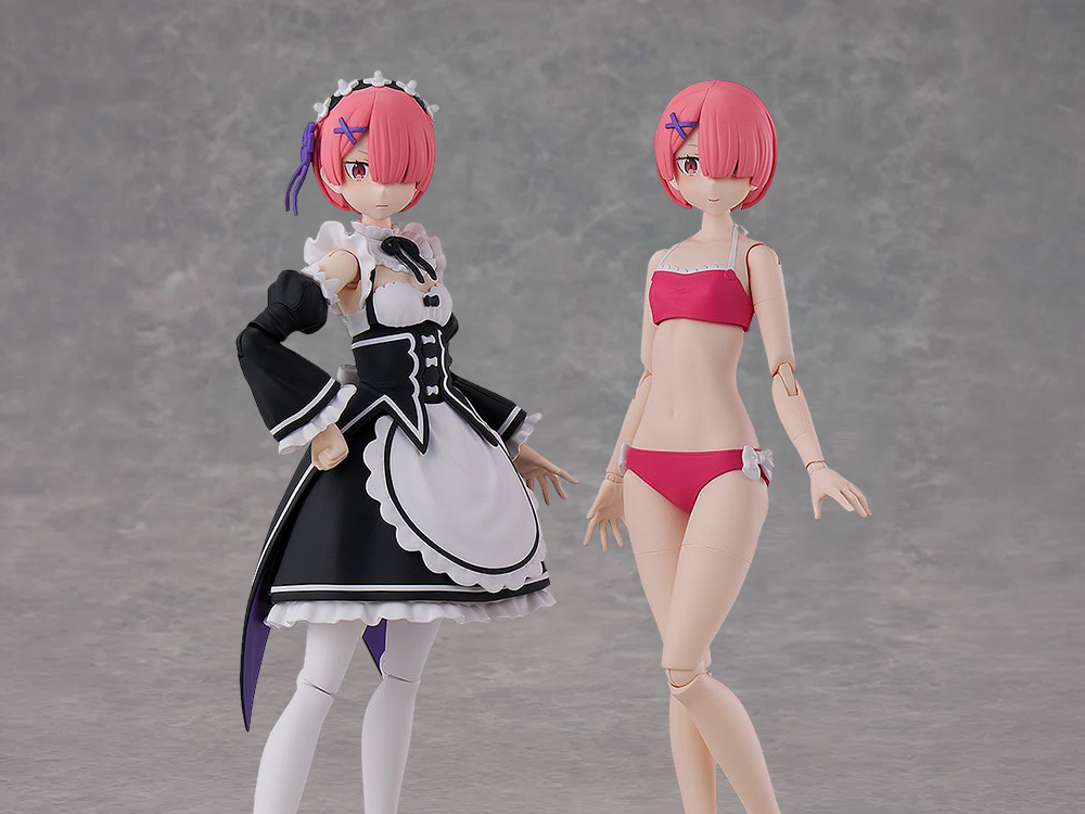 Re:Zero Starting Life in Another World Kadokawa Plastic Model Series Ram (DX Ver.) Model Kit Gallery Image 1