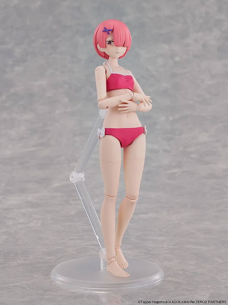 Re:Zero Starting Life in Another World Kadokawa Plastic Model Series Ram (DX Ver.) Model Kit Gallery Image 13