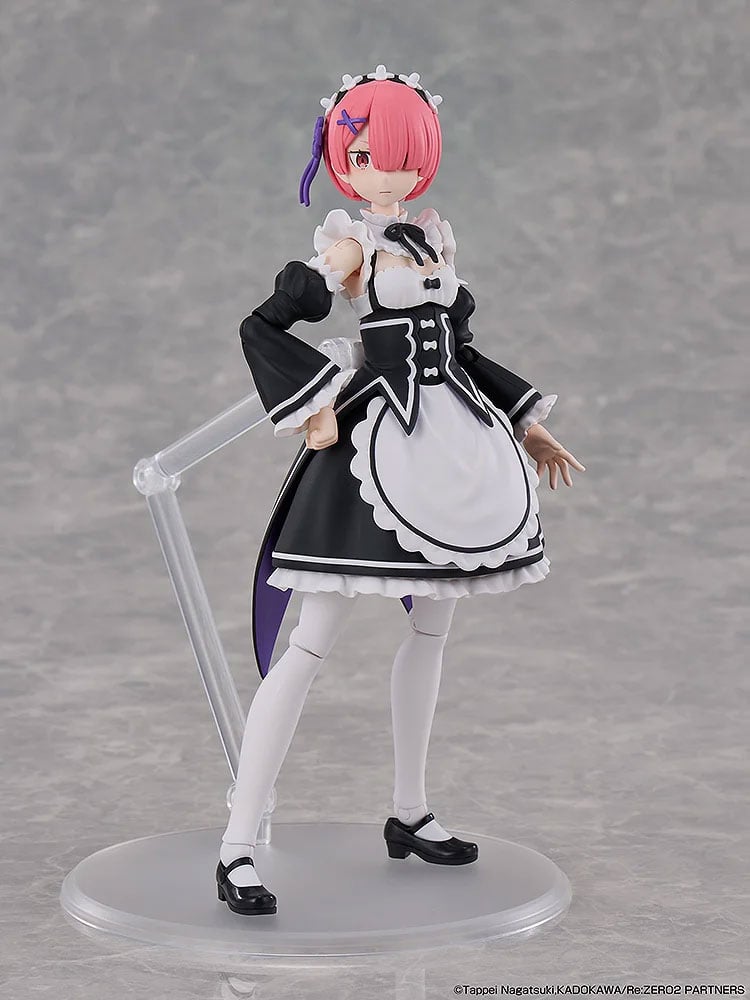 Re:Zero Starting Life in Another World Kadokawa Plastic Model Series Ram (DX Ver.) Model Kit Gallery Image 5