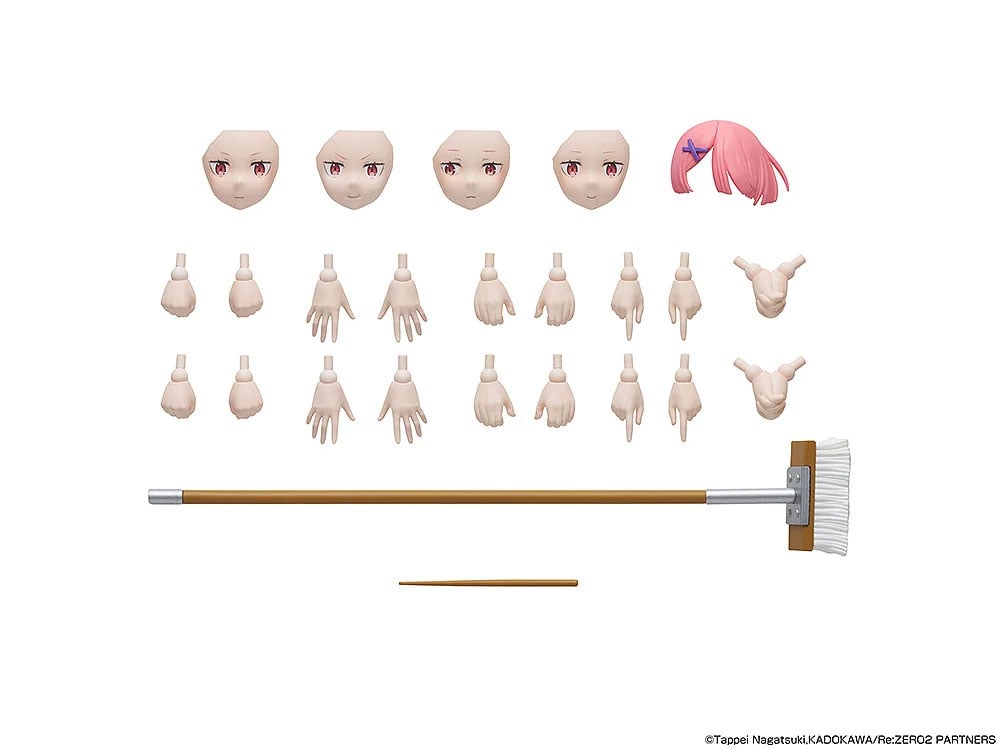 Re:Zero Starting Life in Another World Kadokawa Plastic Model Series Ram (DX Ver.) Model Kit Gallery Image 15