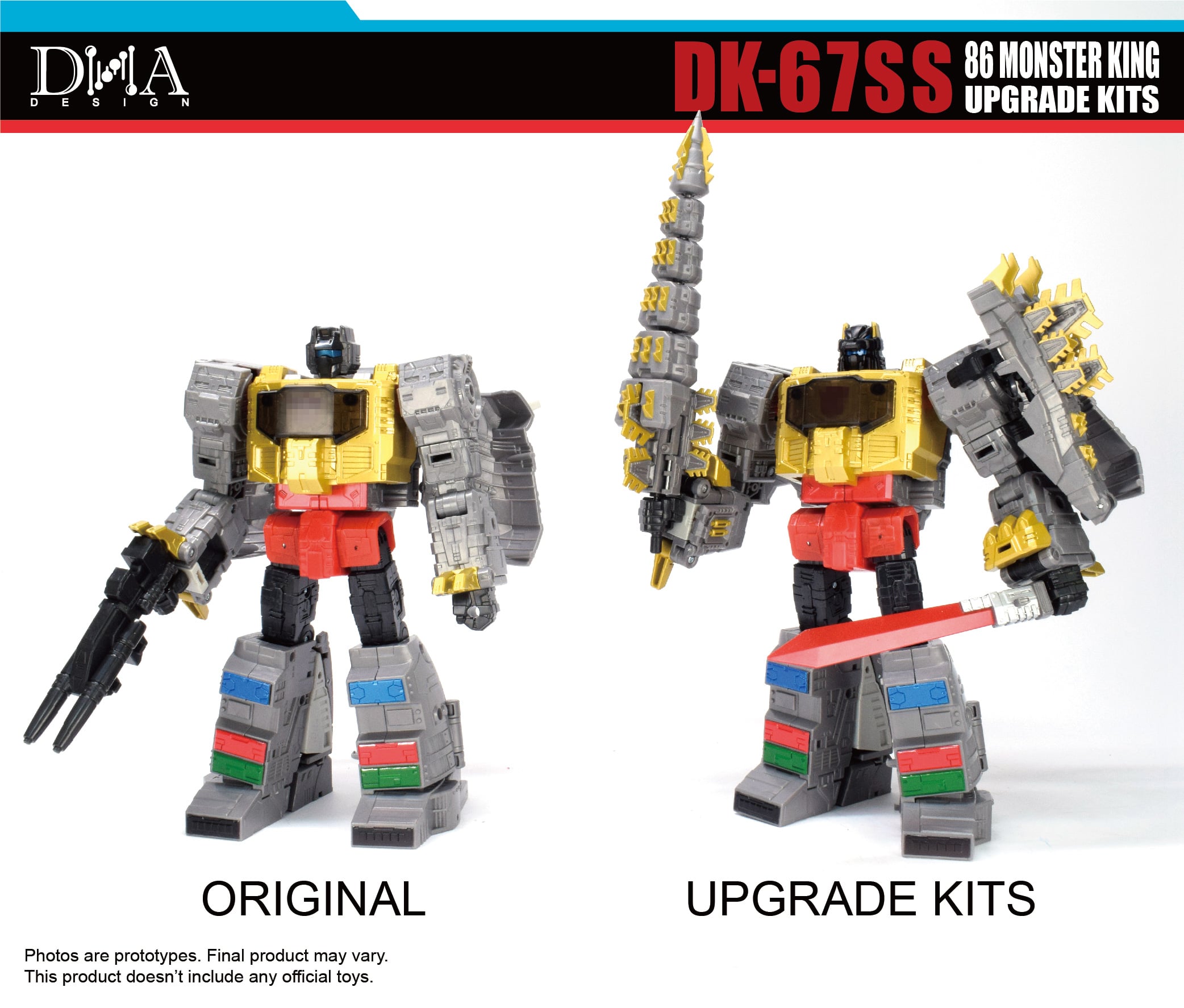 DK-67SS 86 Monster King BBTS Exclusive Upgrade Kit