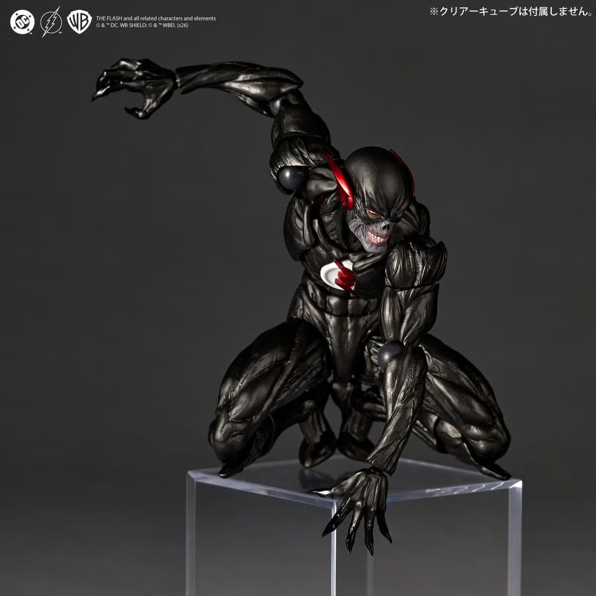 DC Comics Amazing Yamaguchi Revoltech NR136 Black Flash Action Figure Gallery Image 9