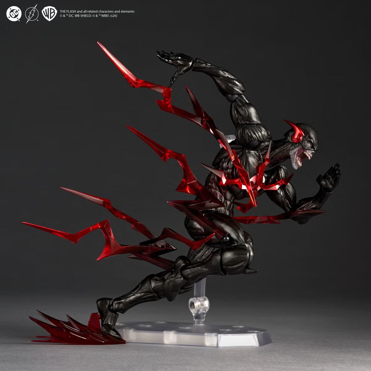 DC Comics Amazing Yamaguchi Revoltech NR136 Black Flash Action Figure Gallery Image 6