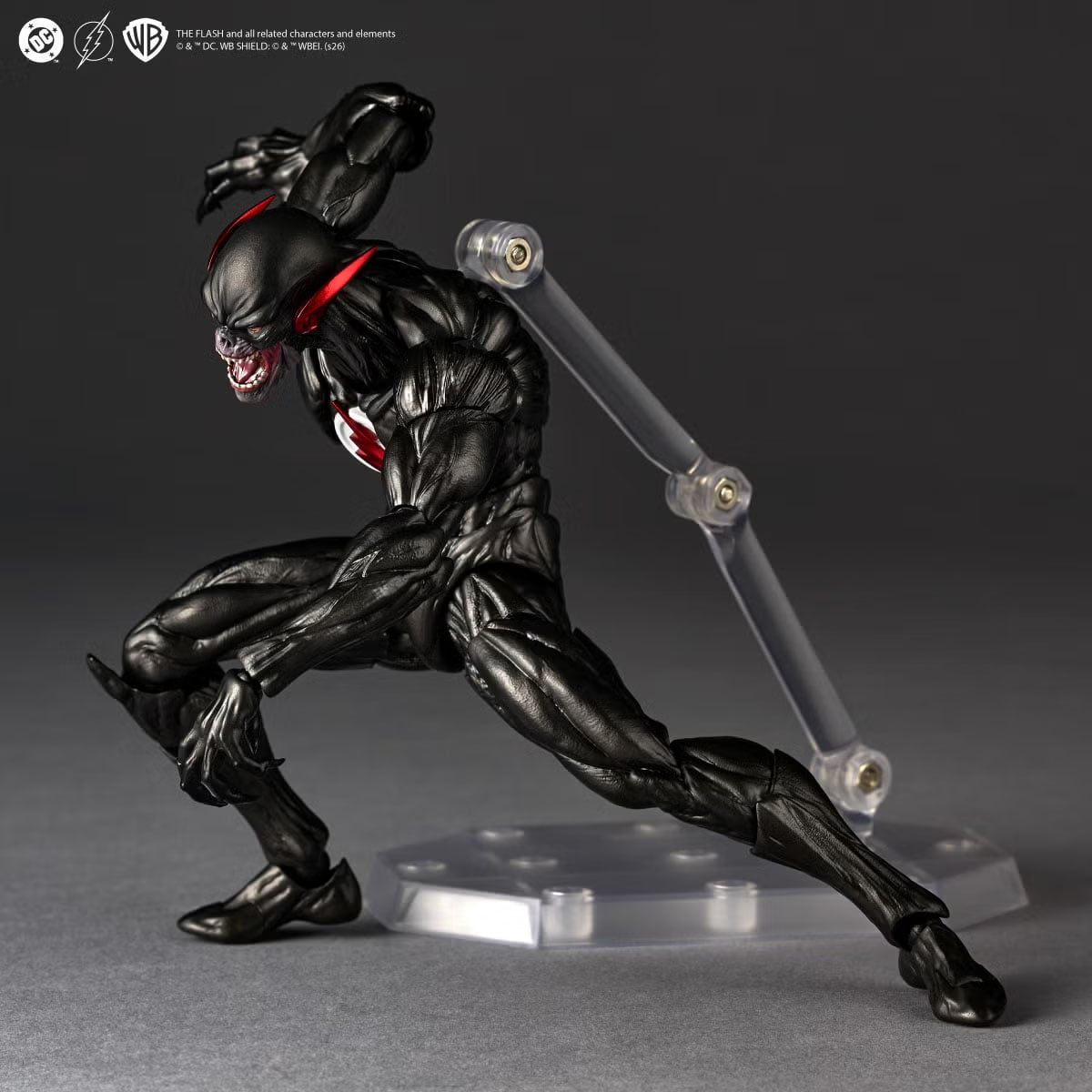 DC Comics Amazing Yamaguchi Revoltech NR136 Black Flash Action Figure Gallery Image 10