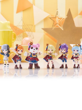 BanG Dream! PalVerse Hello, Happy World! Box of 6 Figures (With Bonus)