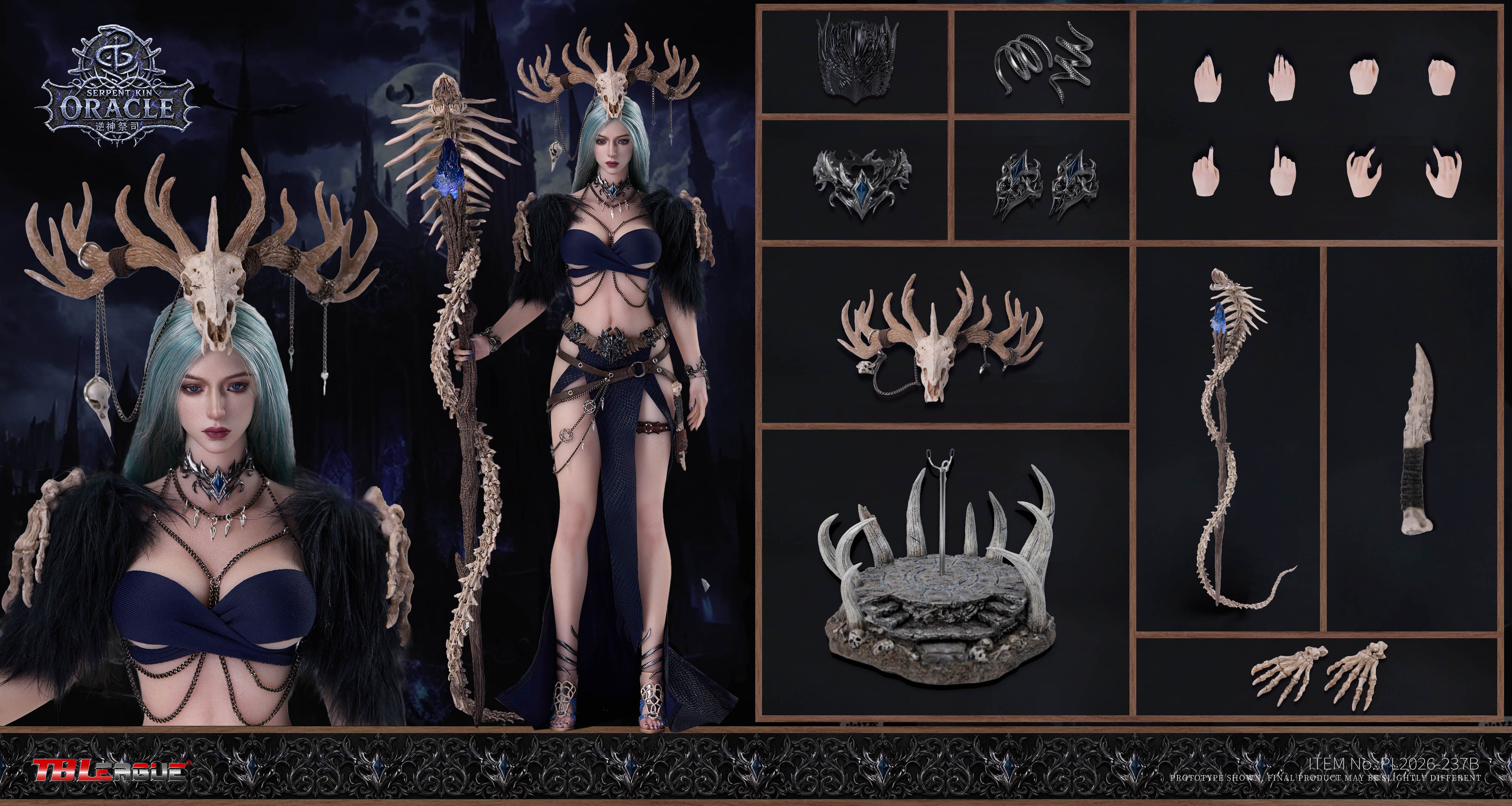 Serpent Kin (Oracle Ver.) 1/6 Scale Action Figure Gallery Image 17