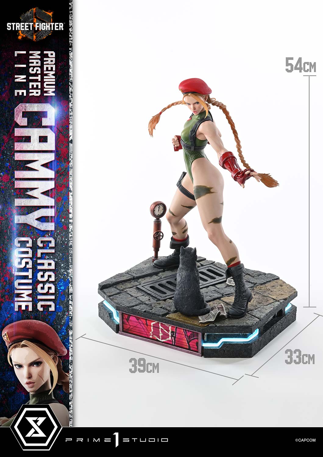 Street Fighter 6 Ultimate Premium Masterline Cammy (Classic Costume) 1/4 Scale Statue Gallery Image 38