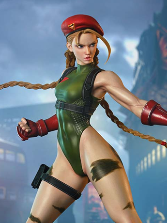 Street Fighter 6 Ultimate Premium Masterline Cammy (Classic Costume) 1/4 Scale Statue Gallery Image 2