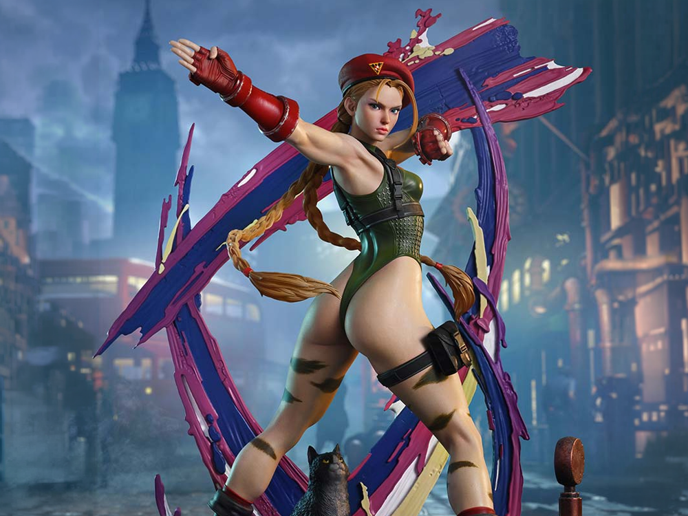 Street Fighter 6 Ultimate Premium Masterline Cammy (Classic Costume) (Ultimate Ver.) 1/4 Scale Statue Gallery Image 1
