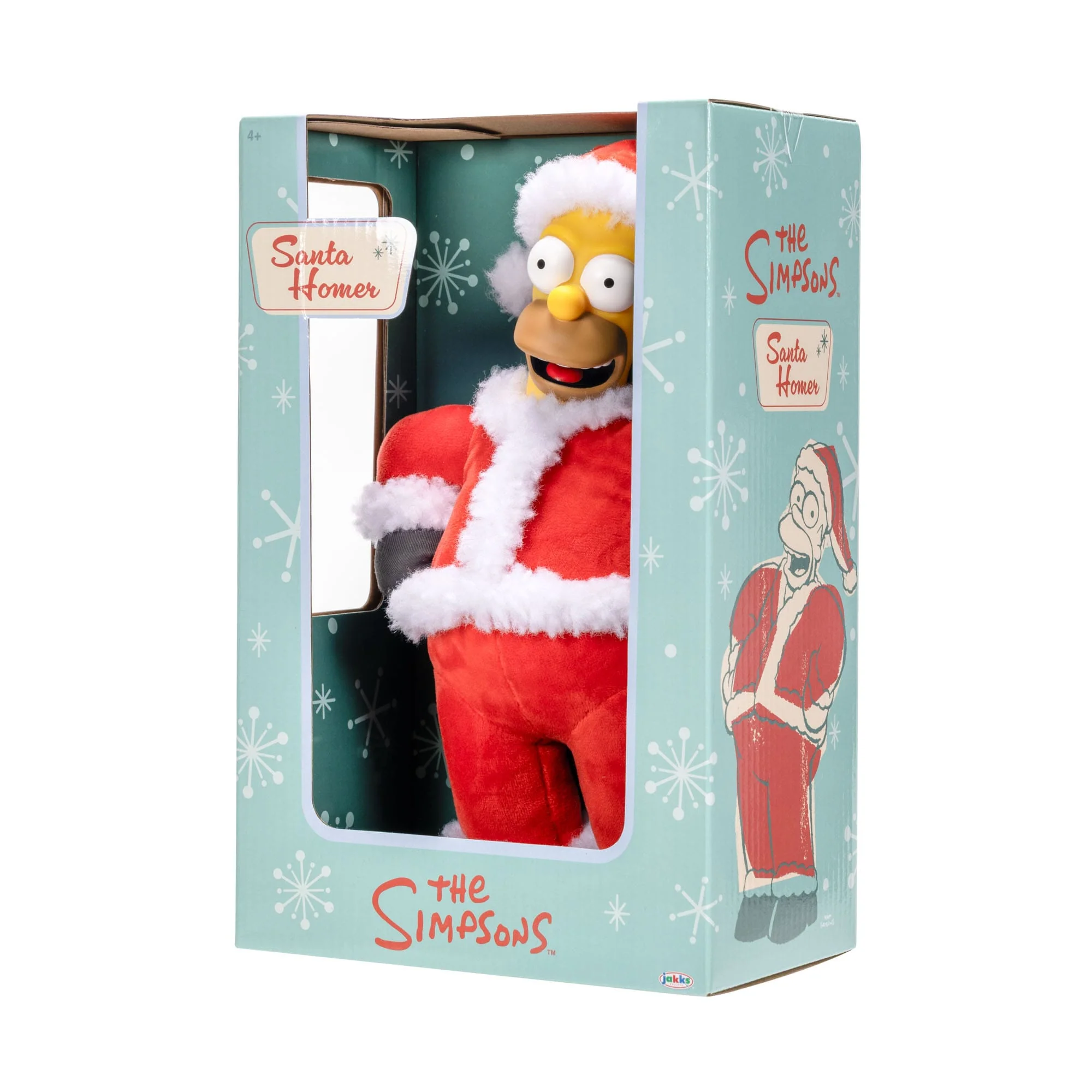 The Simpsons Santa Homer Roto Plush Gallery Image 8