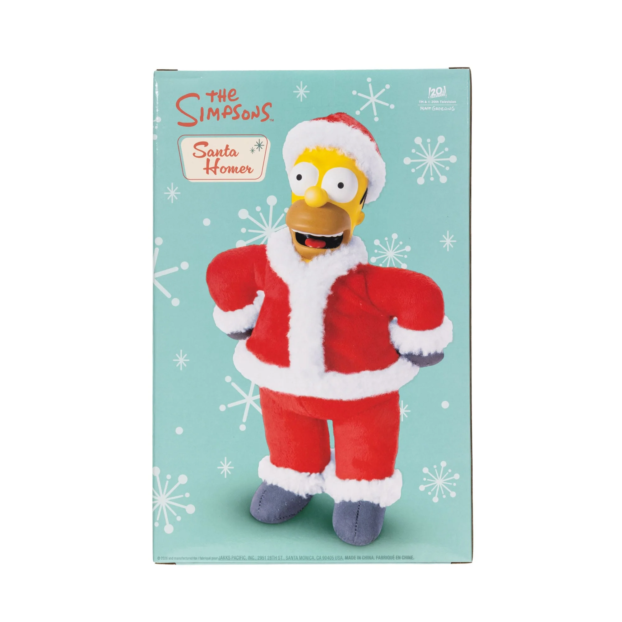 The Simpsons Santa Homer Roto Plush Gallery Image 10