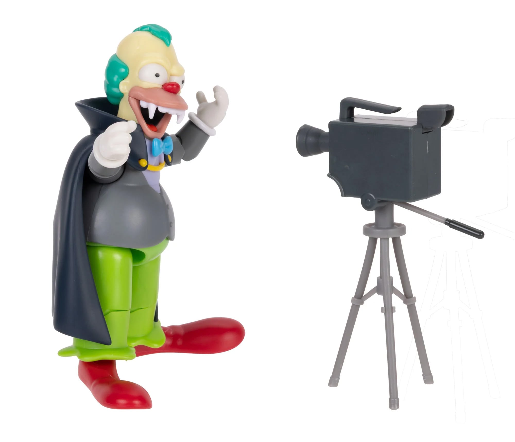 The Simpsons Treehouse of Horror Vampire Krusty 5-Inch Scale Deluxe Action Figure Gallery Image 6
