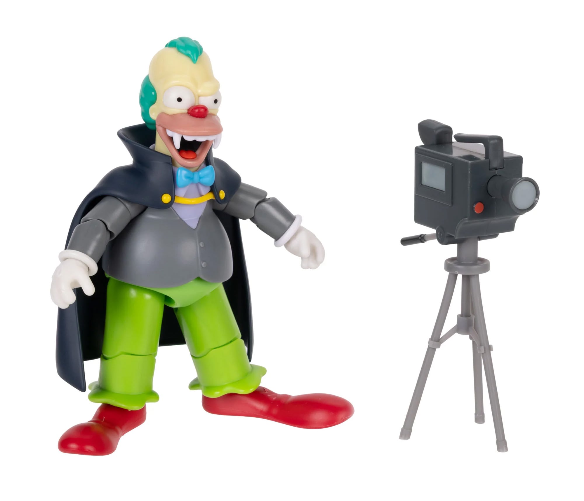 The Simpsons Treehouse of Horror Vampire Krusty 5-Inch Scale Deluxe Action Figure Gallery Image 4