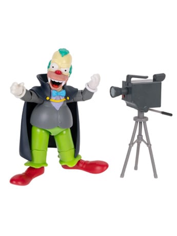 The Simpsons Treehouse of Horror Vampire Krusty 5-Inch Scale Deluxe Action Figure Gallery Image 2