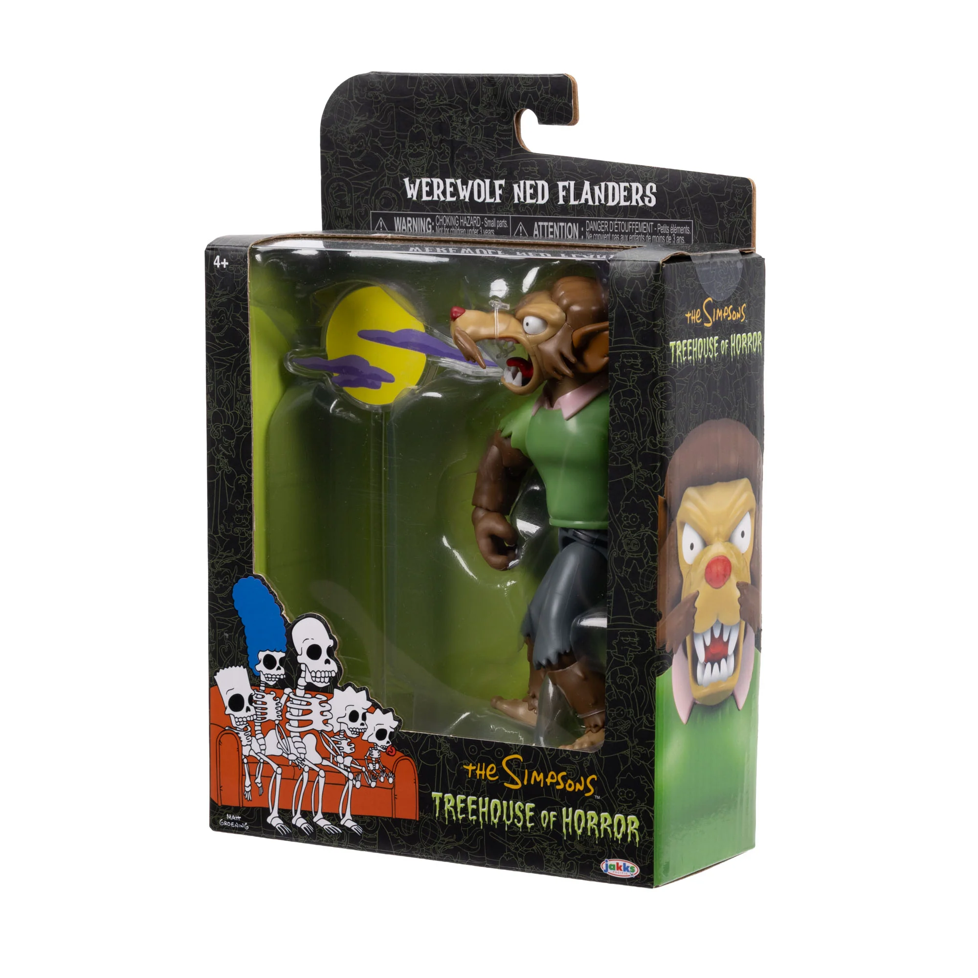The Simpsons Treehouse of Horror Werewolf Ned Flanders 5-Inch Scale Deluxe Action Figure Gallery Image 10