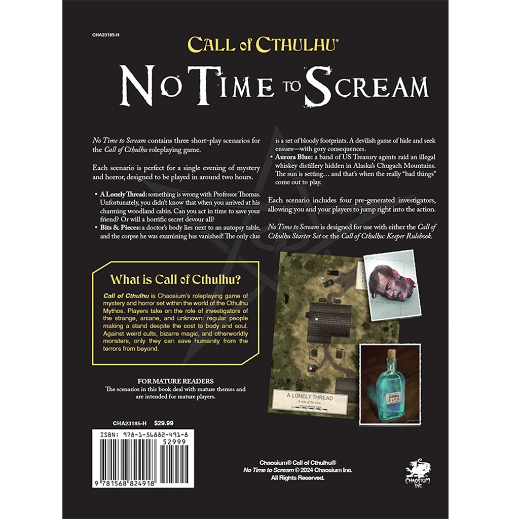 Call of Cthulhu: No Time to Scream Gallery Image 3