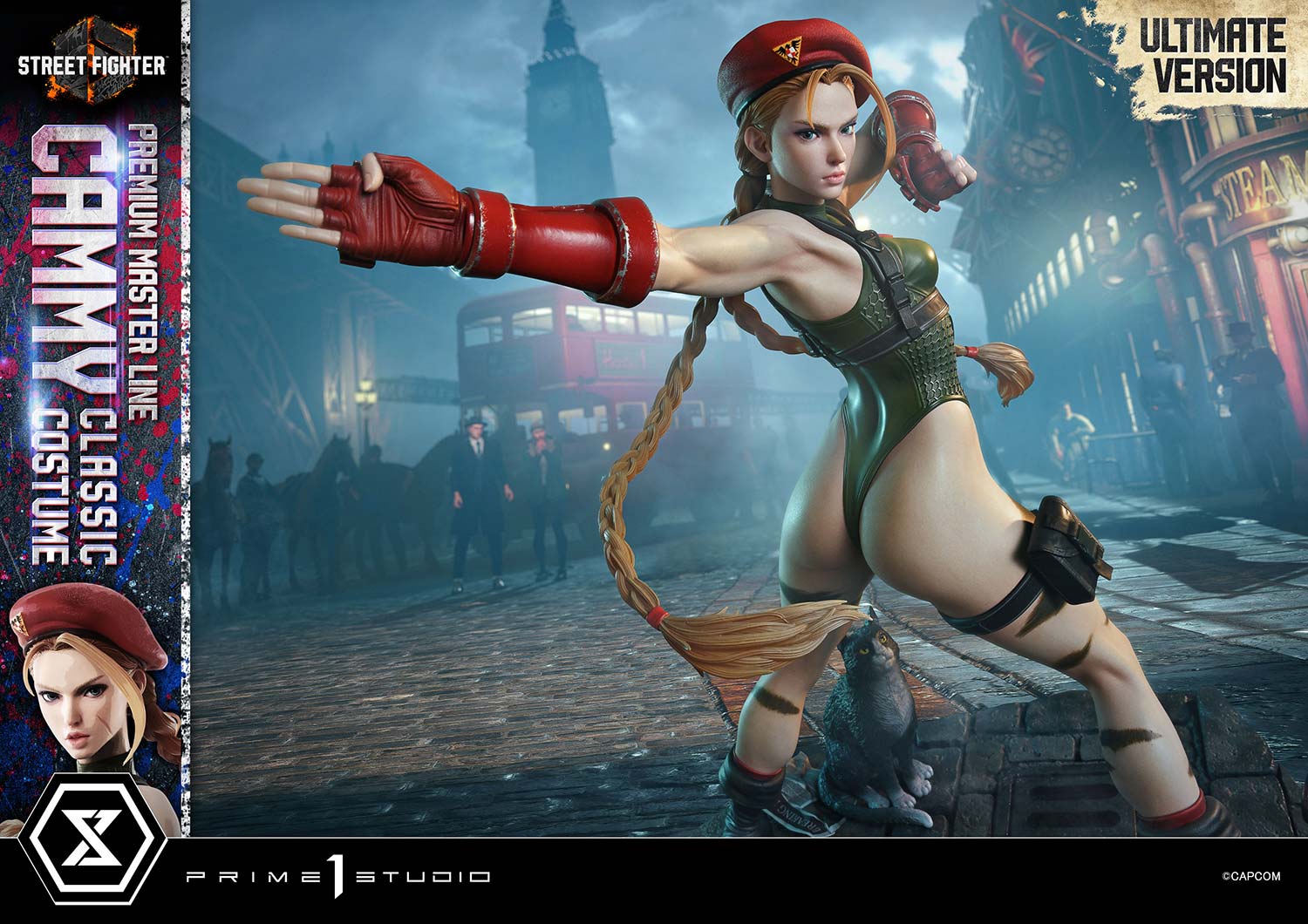 Street Fighter 6 Ultimate Premium Masterline Cammy (Classic Costume) (Ultimate Bonus Ver.) 1/4 Scale Limited Edition Statue Gallery Image 16