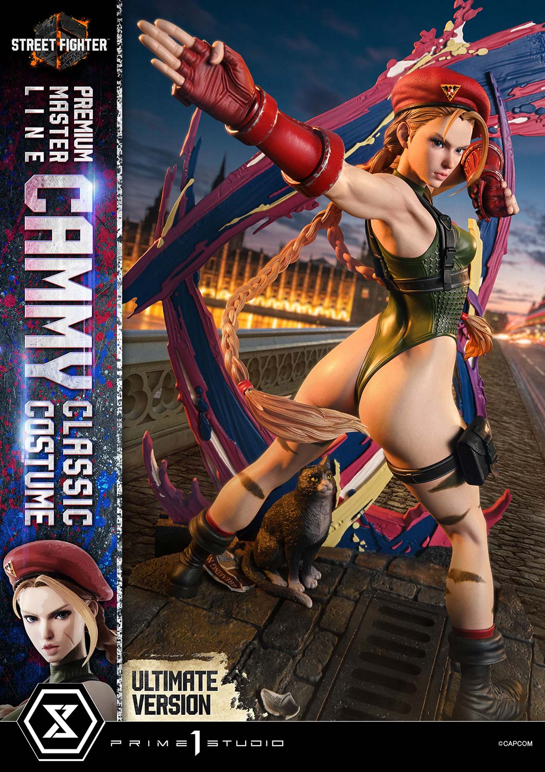 Street Fighter 6 Ultimate Premium Masterline Cammy (Classic Costume) (Ultimate Bonus Ver.) 1/4 Scale Limited Edition Statue Gallery Image 23