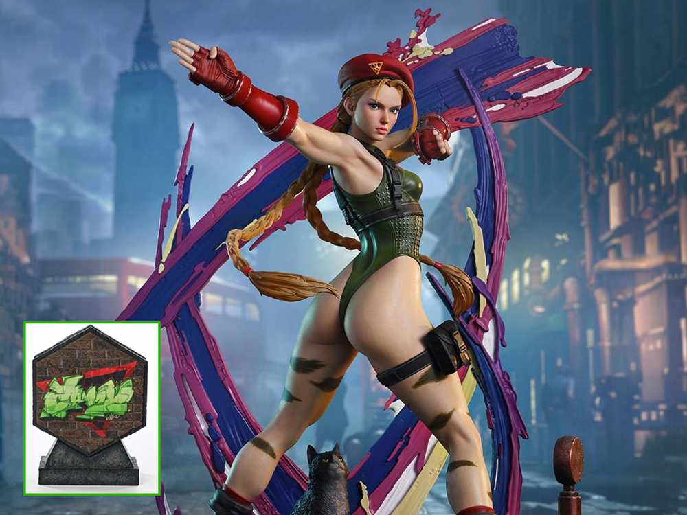 Street Fighter 6 Ultimate Premium Masterline Cammy (Classic Costume) (Ultimate Bonus Ver.) 1/4 Scale Limited Edition Statue Gallery Image 1