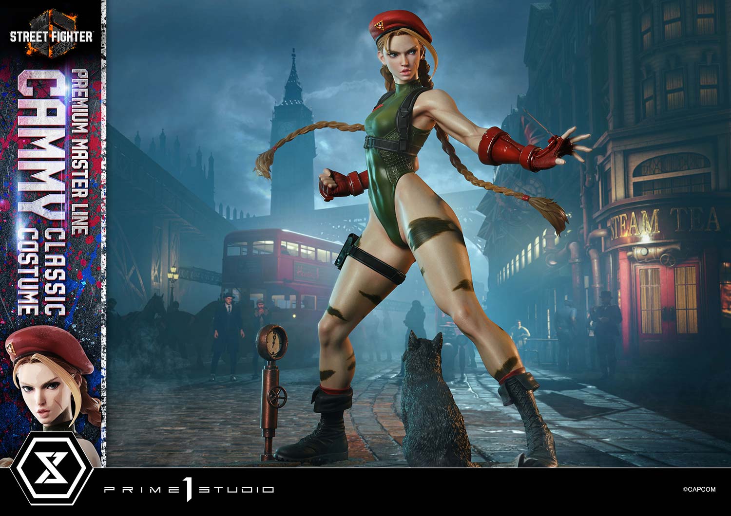 Street Fighter 6 Ultimate Premium Masterline Cammy (Classic Costume) (Ultimate Bonus Ver.) 1/4 Scale Limited Edition Statue Gallery Image 20