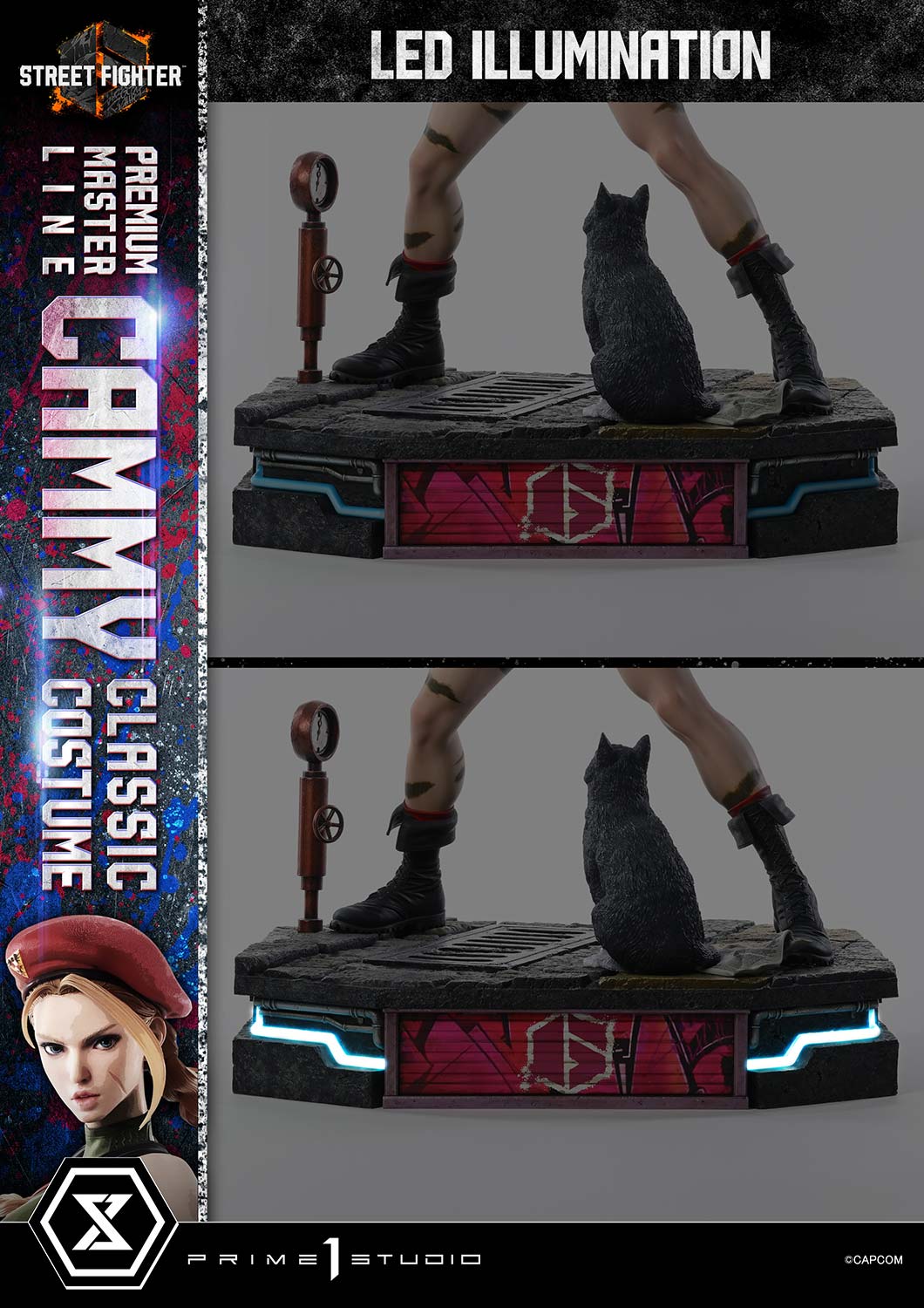 Street Fighter 6 Ultimate Premium Masterline Cammy (Classic Costume) (Ultimate Bonus Ver.) 1/4 Scale Limited Edition Statue Gallery Image 81
