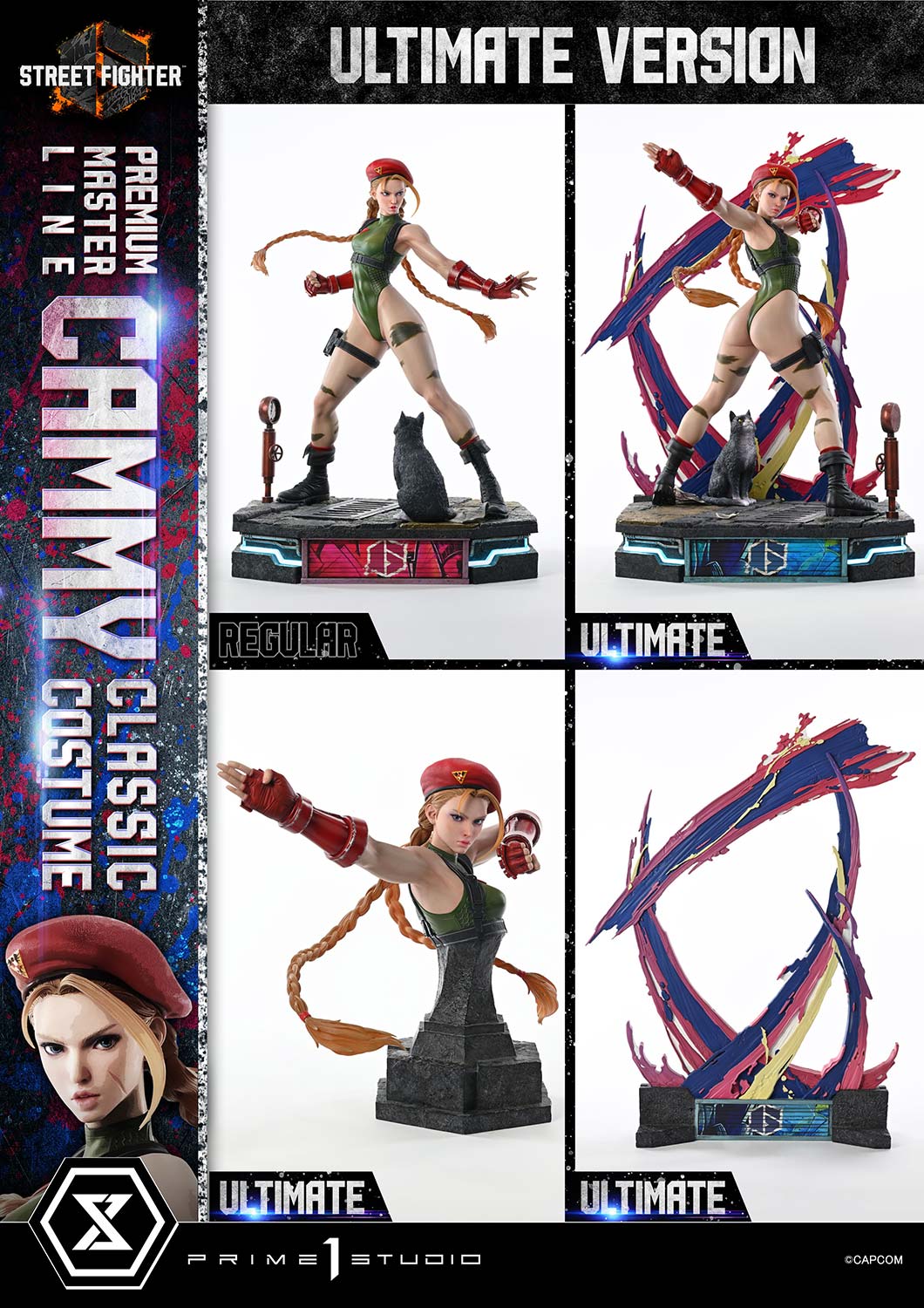 Street Fighter 6 Ultimate Premium Masterline Cammy (Classic Costume) (Ultimate Bonus Ver.) 1/4 Scale Limited Edition Statue Gallery Image 79