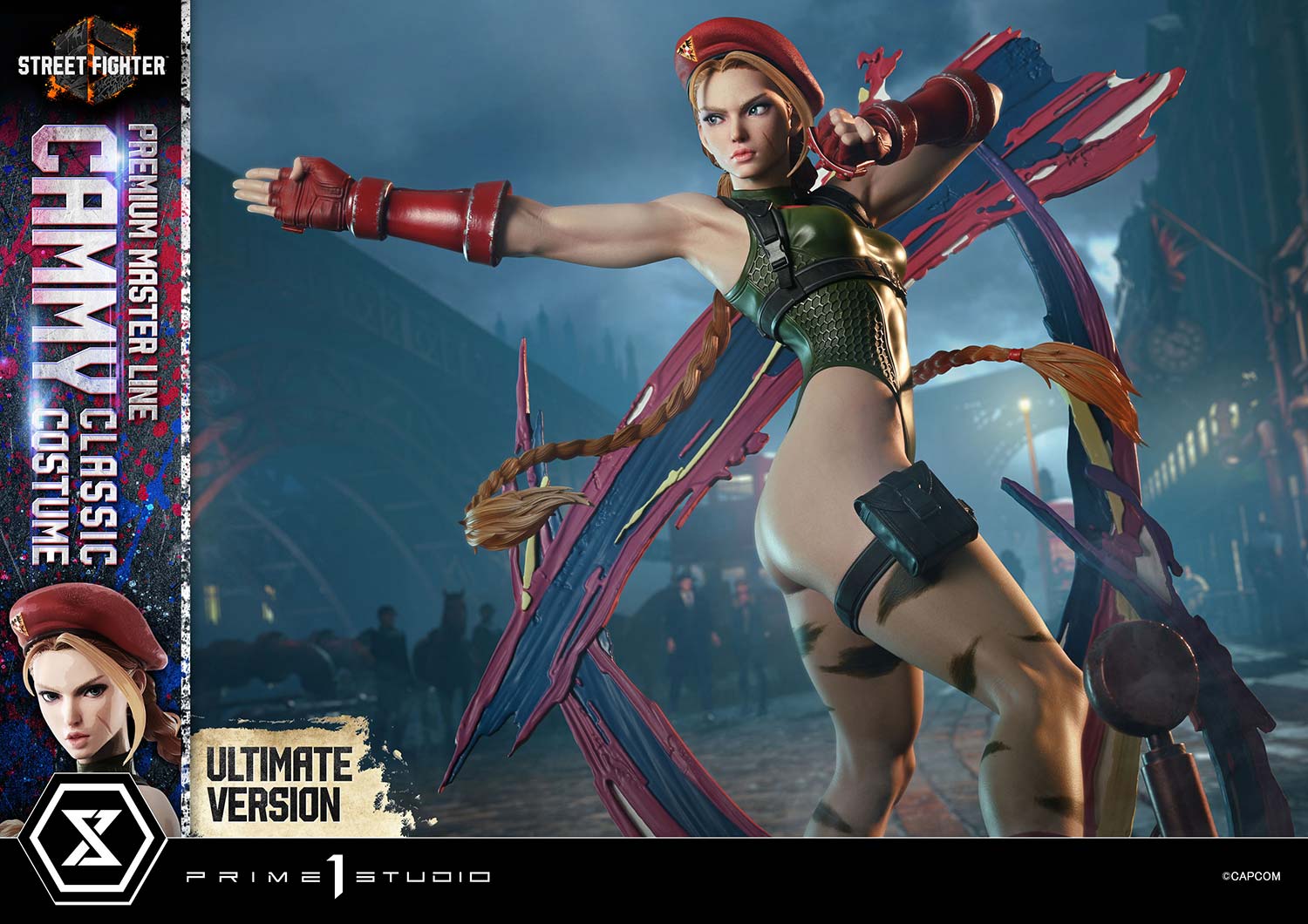 Street Fighter 6 Ultimate Premium Masterline Cammy (Classic Costume) (Ultimate Bonus Ver.) 1/4 Scale Limited Edition Statue Gallery Image 14