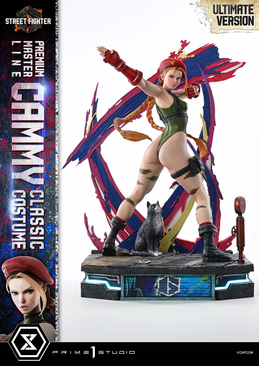 Street Fighter 6 Ultimate Premium Masterline Cammy (Classic Costume) (Ultimate Bonus Ver.) 1/4 Scale Limited Edition Statue Gallery Image 40