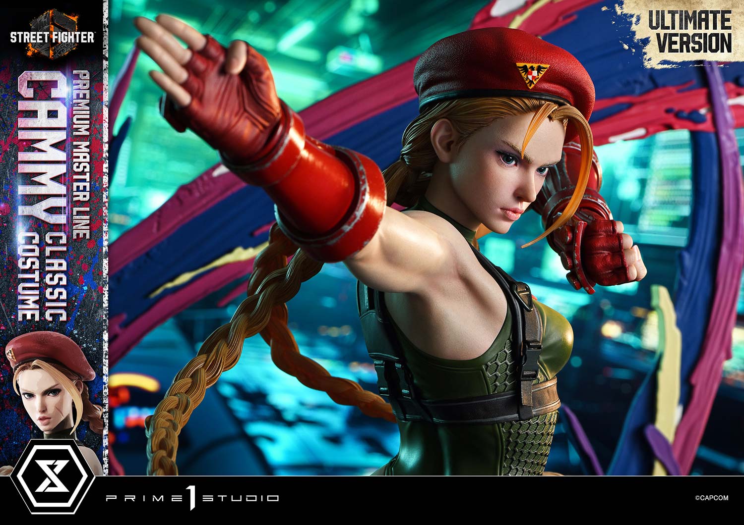 Street Fighter 6 Ultimate Premium Masterline Cammy (Classic Costume) (Ultimate Bonus Ver.) 1/4 Scale Limited Edition Statue Gallery Image 37