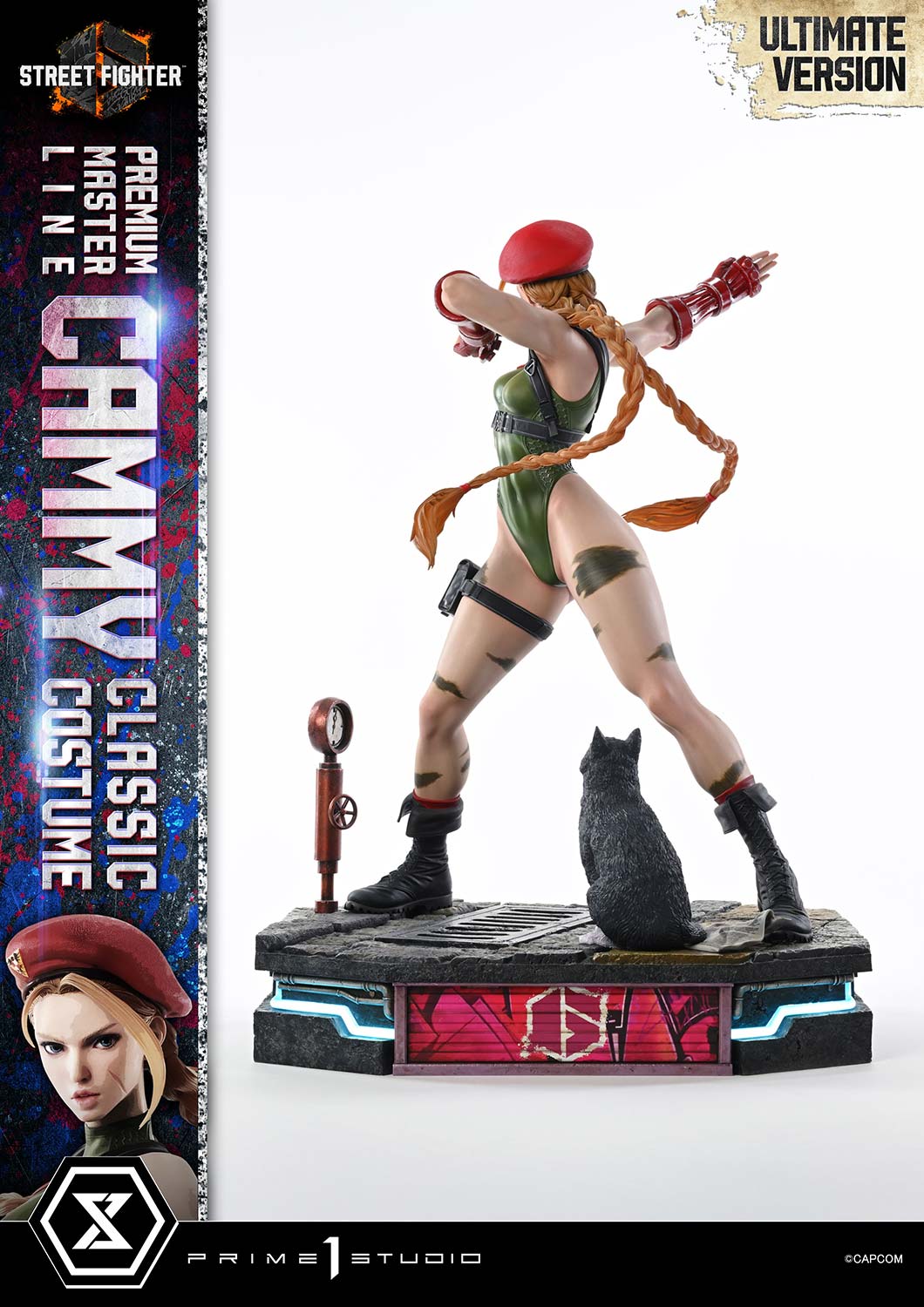 Street Fighter 6 Ultimate Premium Masterline Cammy (Classic Costume) (Ultimate Bonus Ver.) 1/4 Scale Limited Edition Statue Gallery Image 46