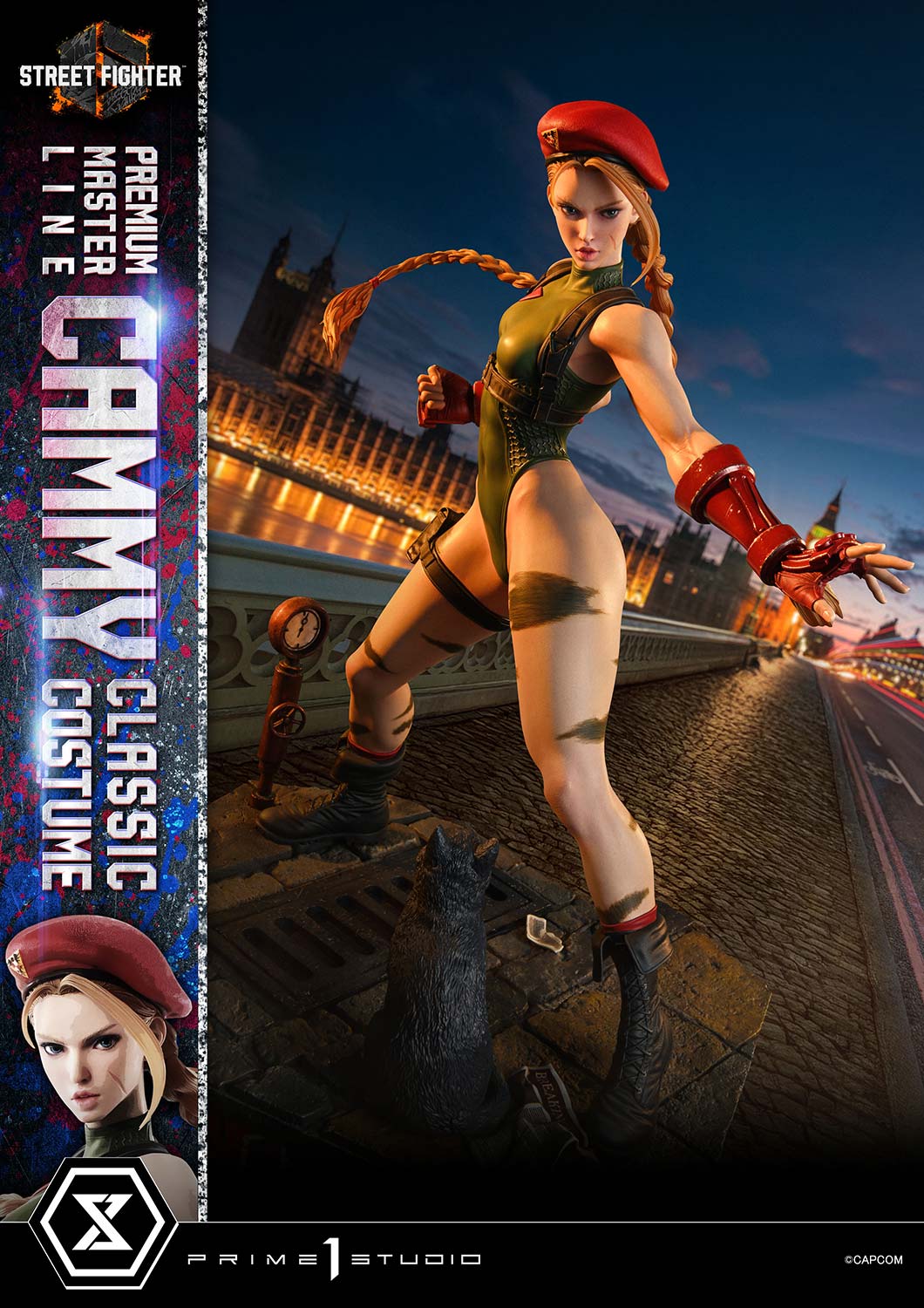 Street Fighter 6 Ultimate Premium Masterline Cammy (Classic Costume) (Ultimate Bonus Ver.) 1/4 Scale Limited Edition Statue Gallery Image 25