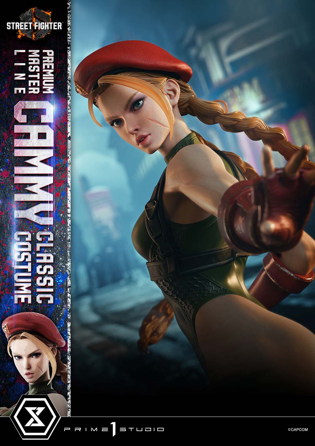 Street Fighter 6 Ultimate Premium Masterline Cammy (Classic Costume) (Ultimate Bonus Ver.) 1/4 Scale Limited Edition Statue Gallery Image 11