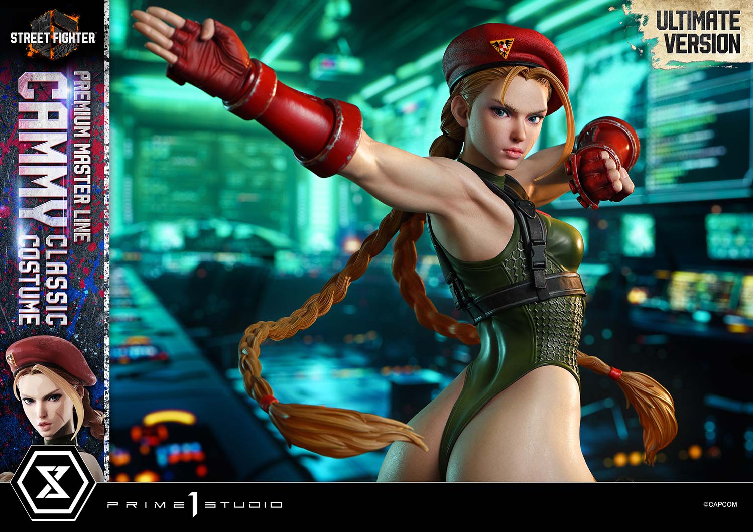 Street Fighter 6 Ultimate Premium Masterline Cammy (Classic Costume) (Ultimate Bonus Ver.) 1/4 Scale Limited Edition Statue Gallery Image 35
